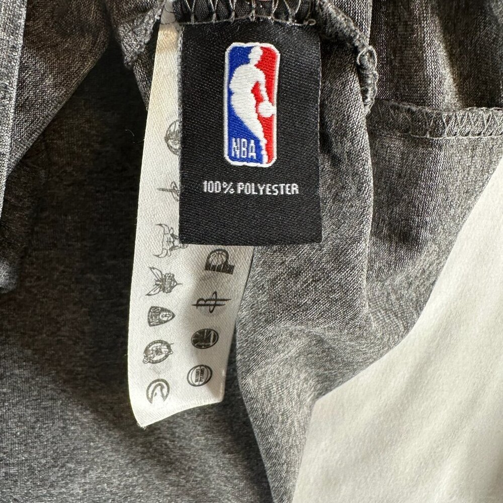 NBA Unk Los Angeles Lakers Shirt Mens Sz XL Quarter Zip Pullover Heathered Gray - Picture 10 of 11